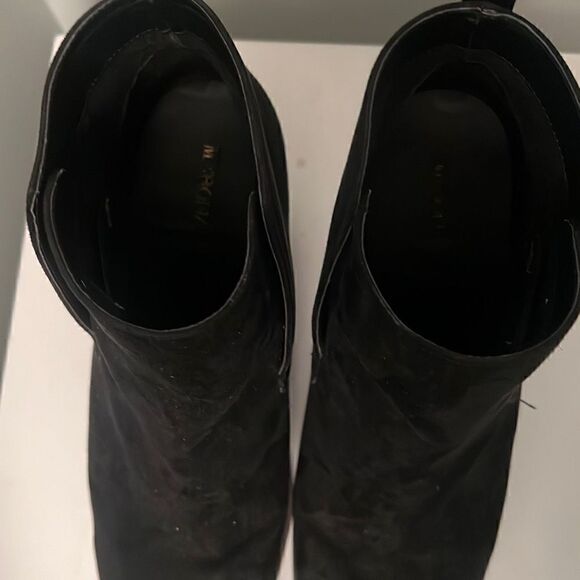 Women's Universal Thread Suede Wedge Booties - Picture 9 of 9